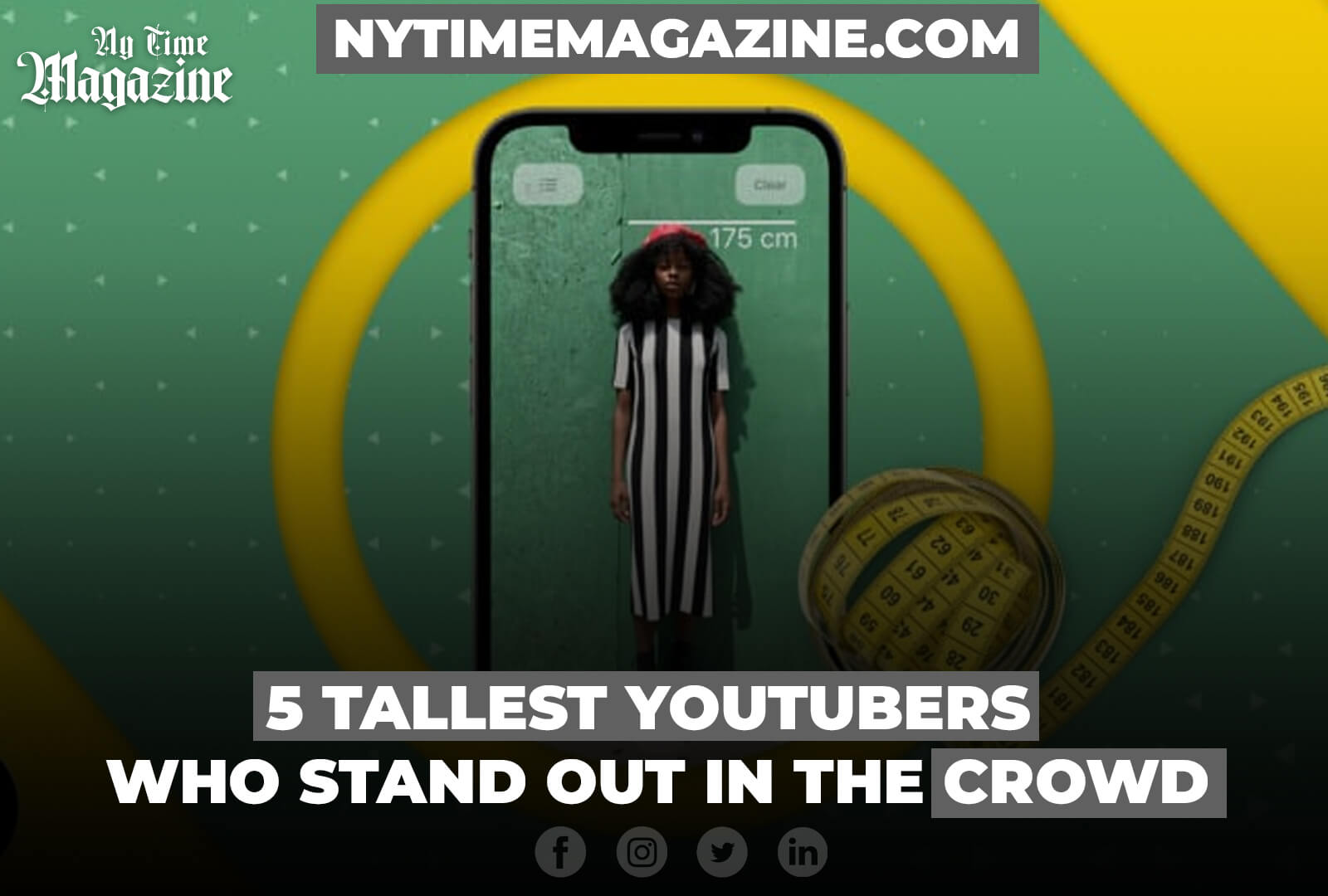 5 TALLEST YOUTUBERS WHO STAND OUT IN THE CROWD
