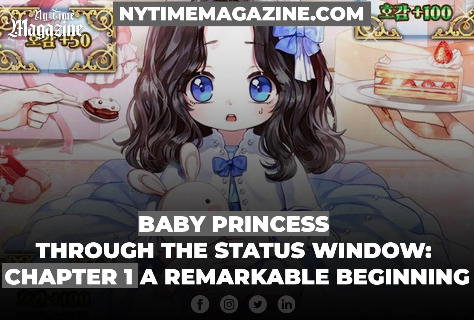 BABY PRINCESS THROUGH THE STATUS WINDOW: CHAPTER 1 - A REMARKABLE BEGINNING