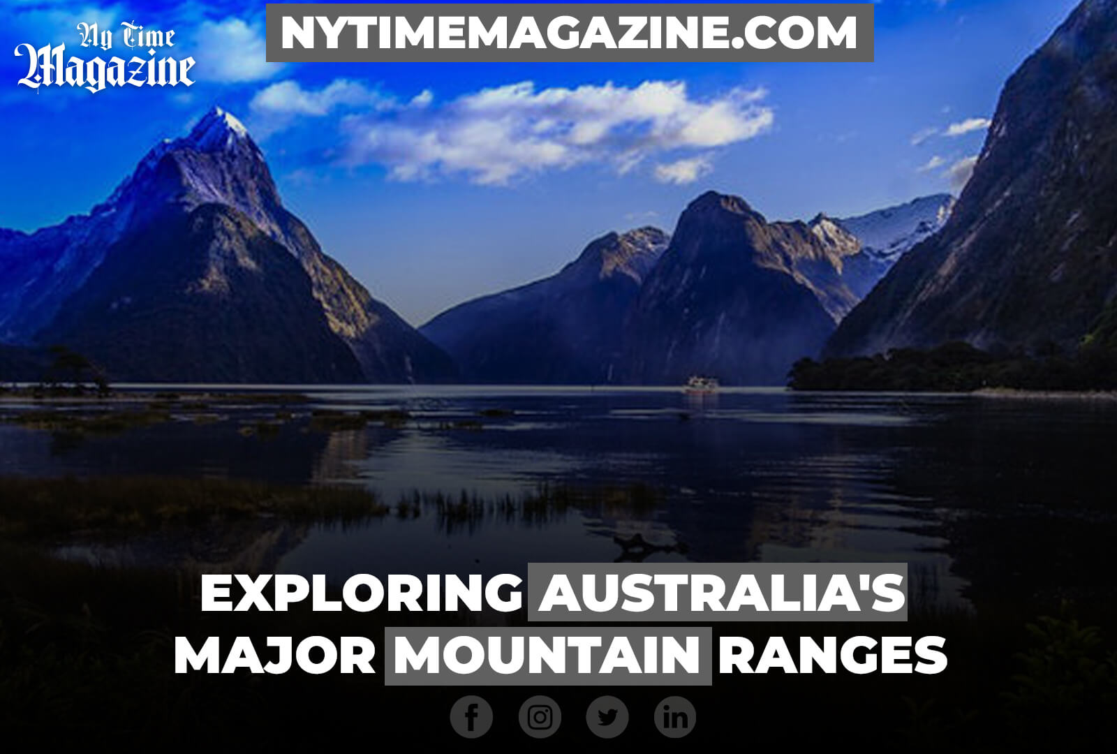 EXPLORING AUSTRALIA'S MAJOR MOUNTAIN RANGES