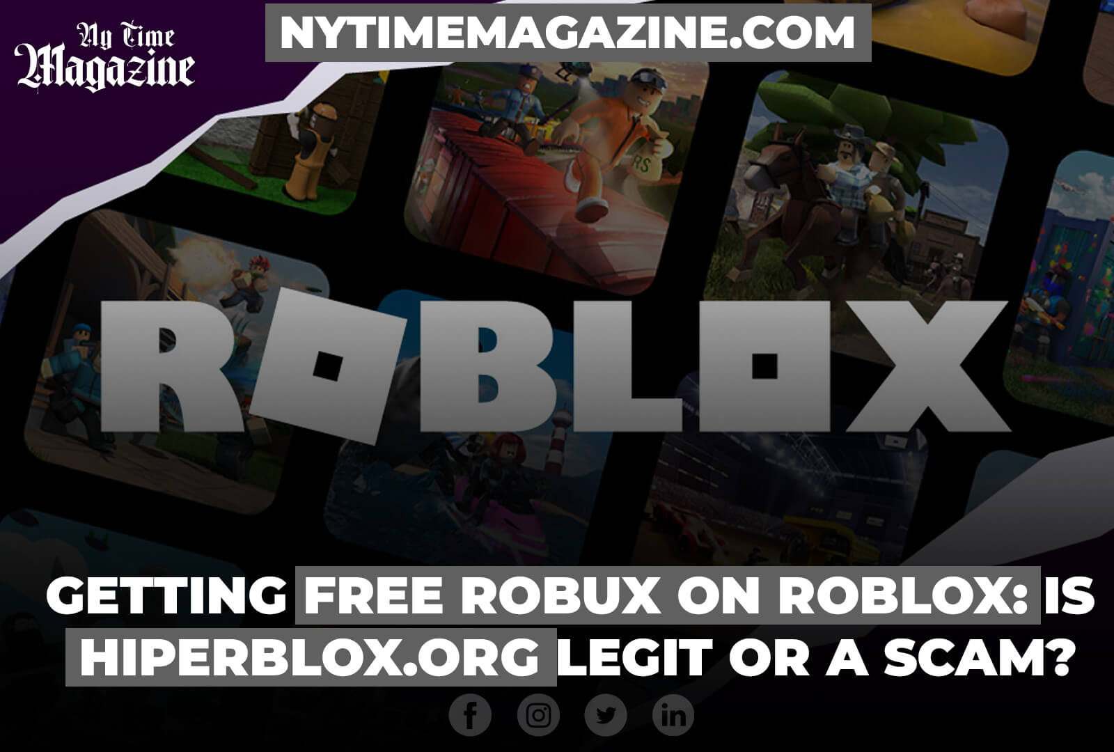 GETTING FREE ROBUX ON ROBLOX: IS HIPERBLOX.ORG LEGIT OR A SCAM?