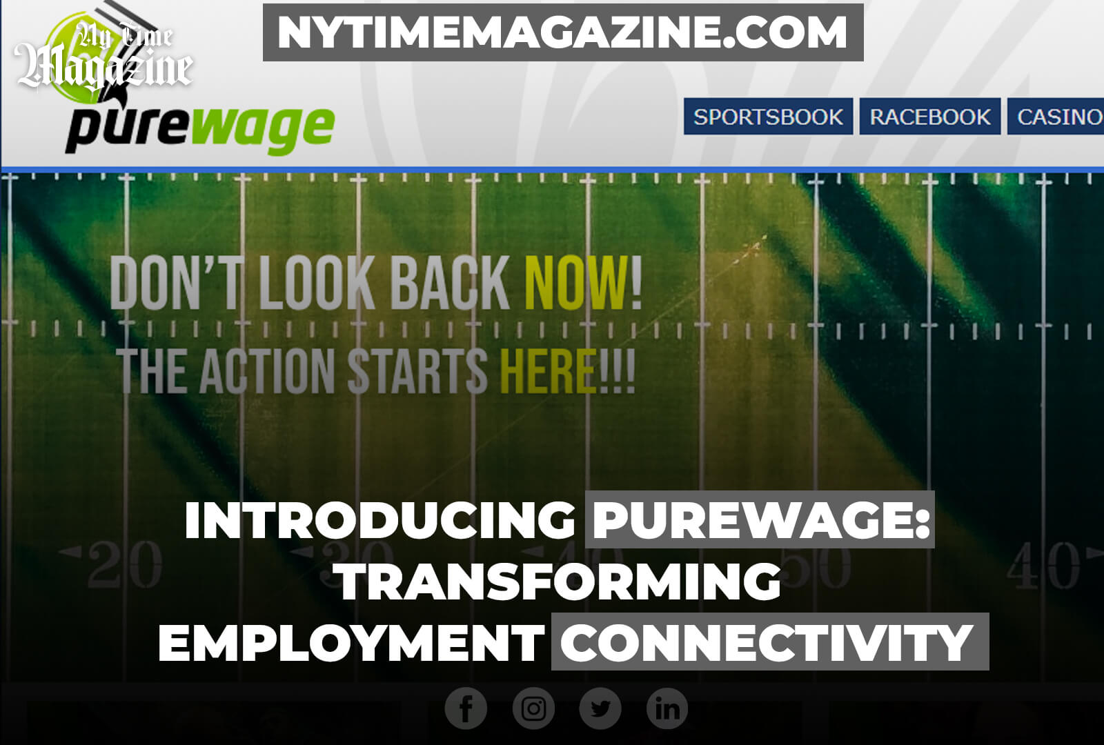 INTRODUCING PUREWAGE: TRANSFORMING EMPLOYMENT CONNECTIVITY