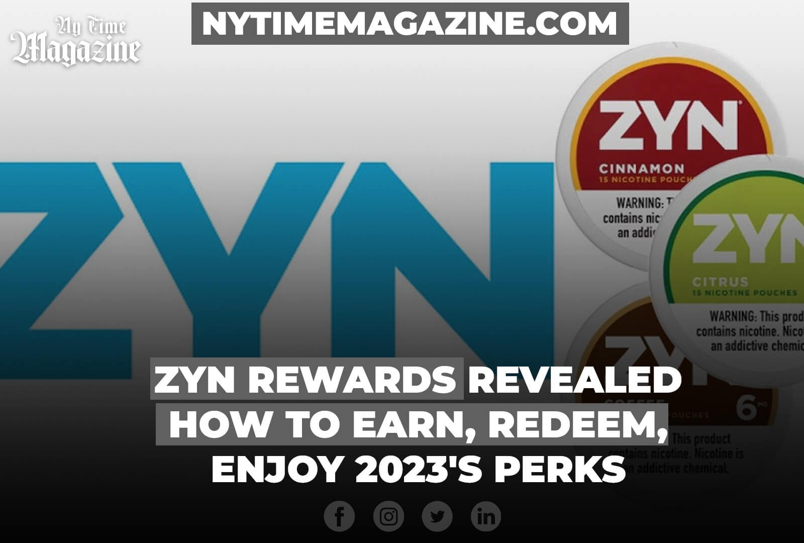 ZYN REWARDS REVEALED: HOW TO EARN, REDEEM, AND ENJOY 2023'S PERKS