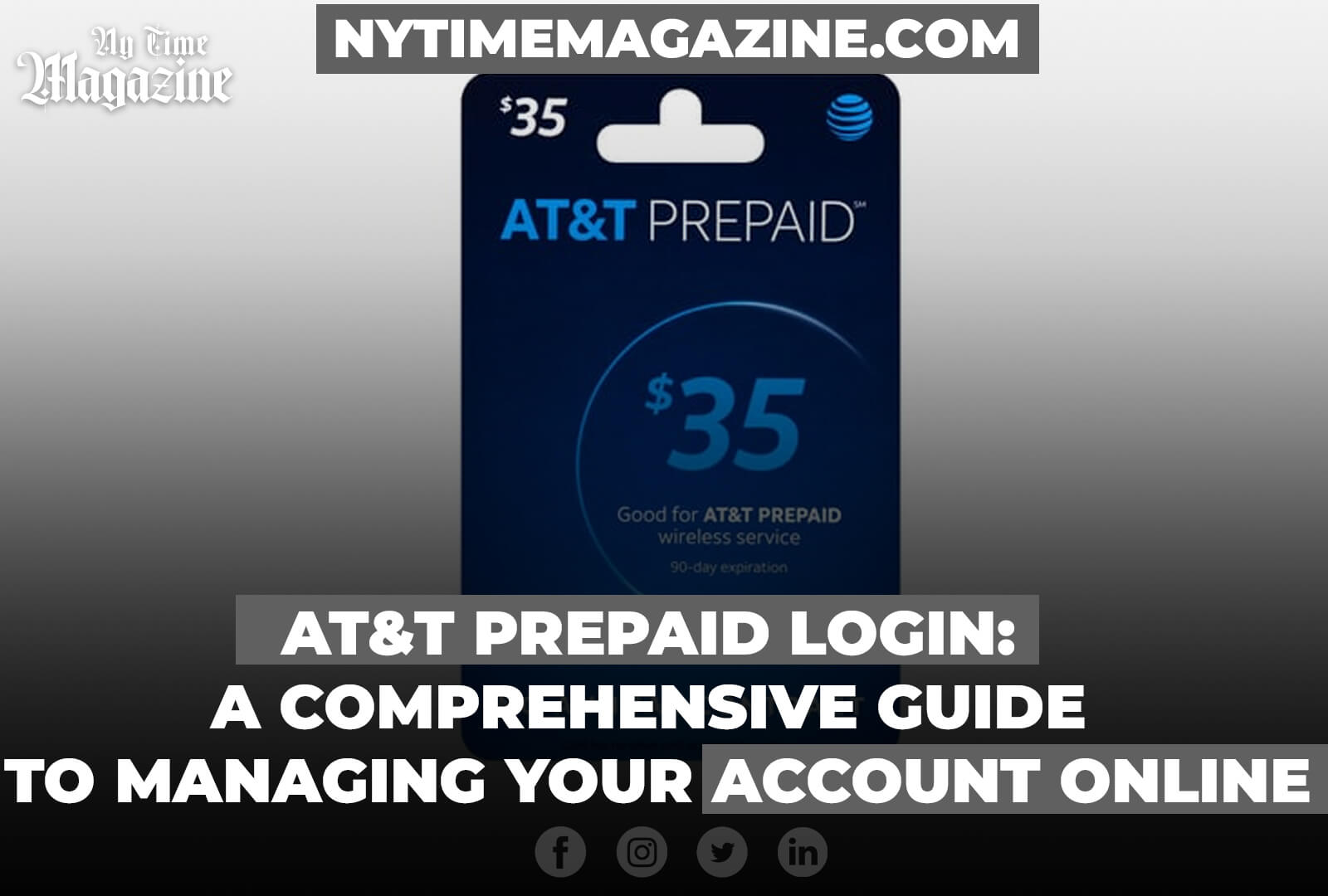 AT&T PREPAID LOGIN: A COMPREHENSIVE GUIDE TO MANAGING YOUR ACCOUNT ONLINE