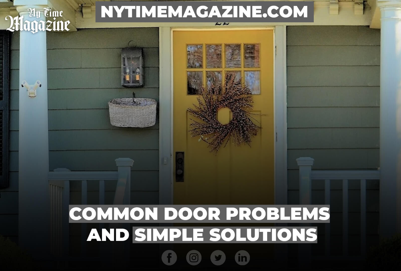 Common Door Problems and Simple Solutions