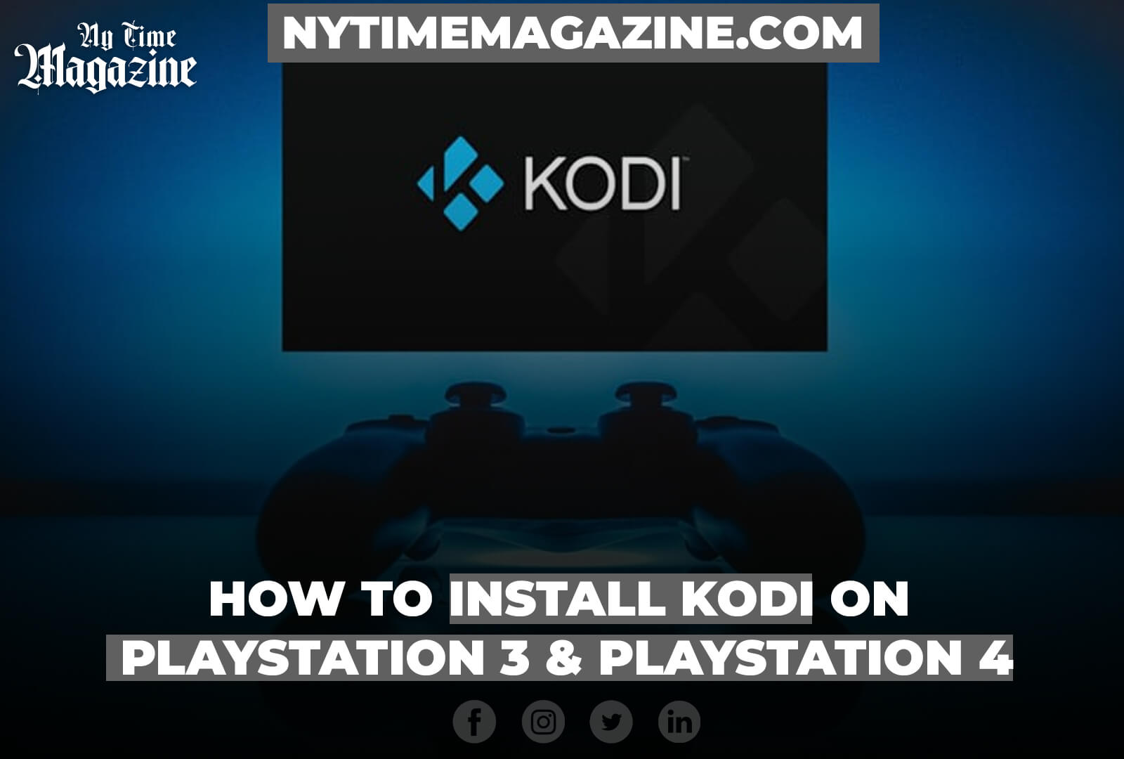 How to Install Kodi on PlayStation 3 PlayStation 4