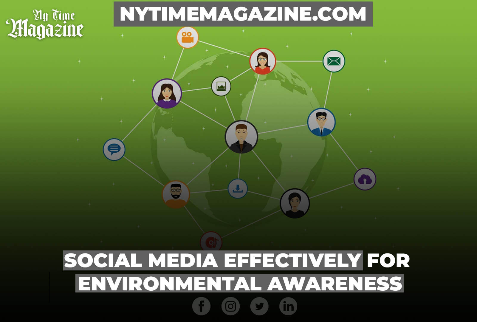 Social Media Effectively for Environmental Awareness