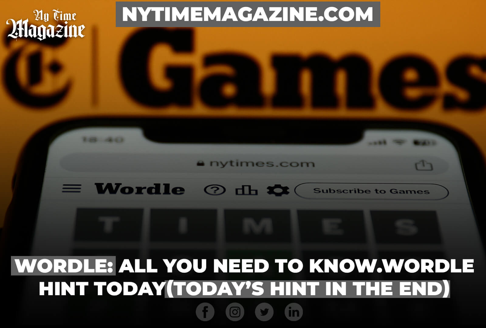Wordle: All You Need to Know. Wordle Hint Today, Newsweek, and Much More. (Today’s Hint in The End)