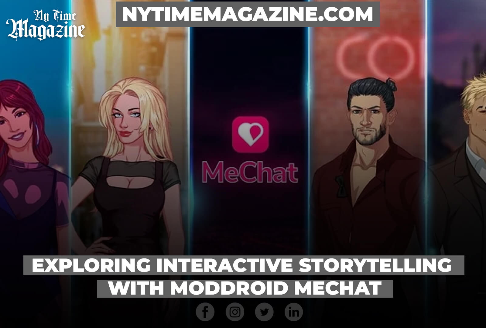 Exploring Interactive Storytelling with Moddroid MeChat